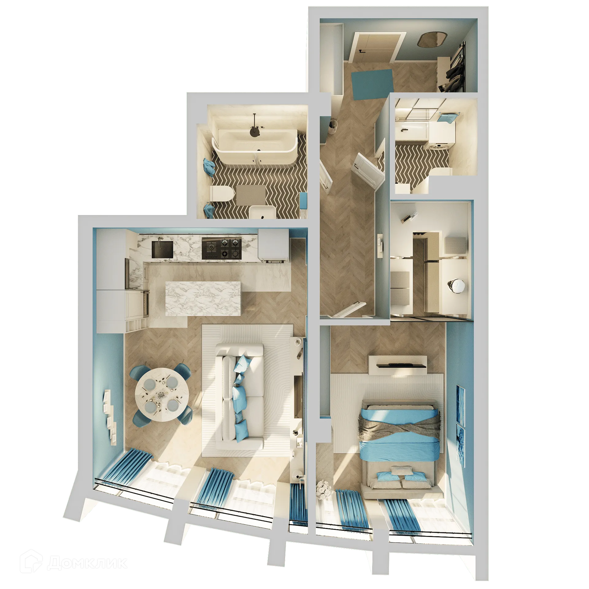 Фото квартиры в ЖК ЗВЕЗДЫ