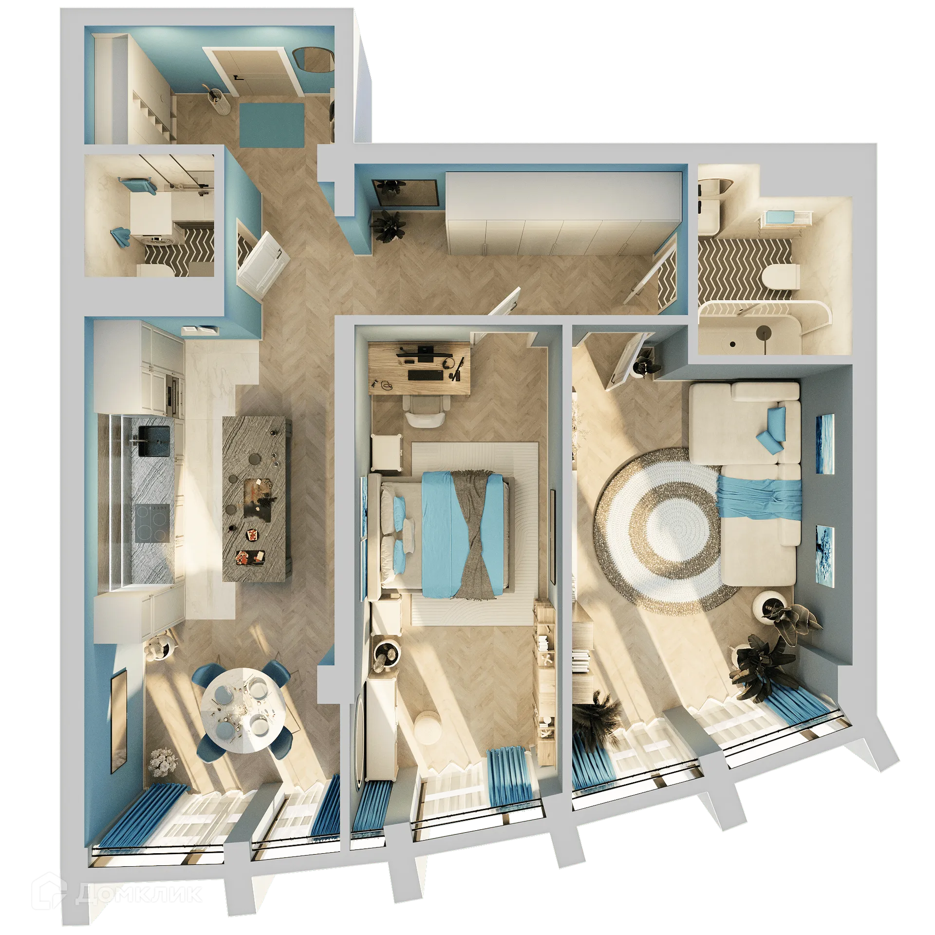 Фото квартиры в ЖК ЗВЕЗДЫ