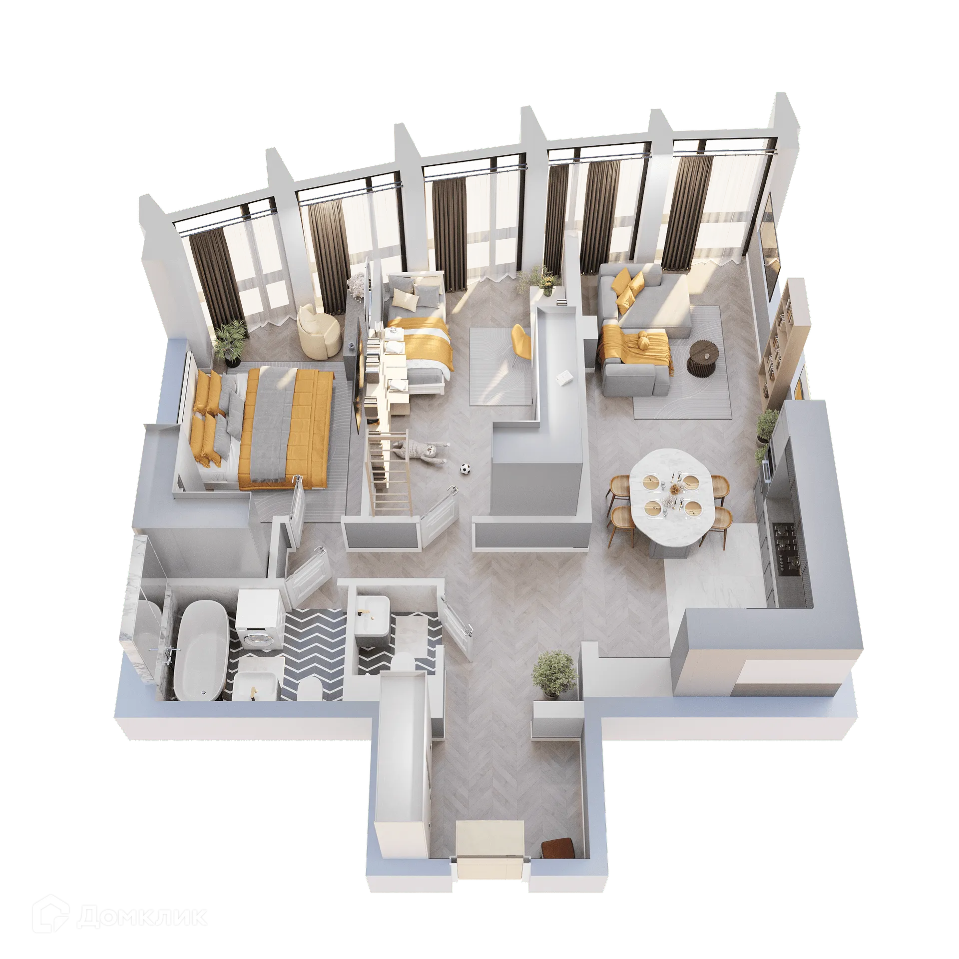 Фото квартиры в ЖК ЗВЕЗДЫ