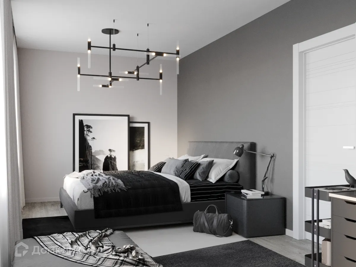 Планировка 2-комнатной квартиры 58.1 м² в ЖК Очаг, г. Иркутск — фото 3