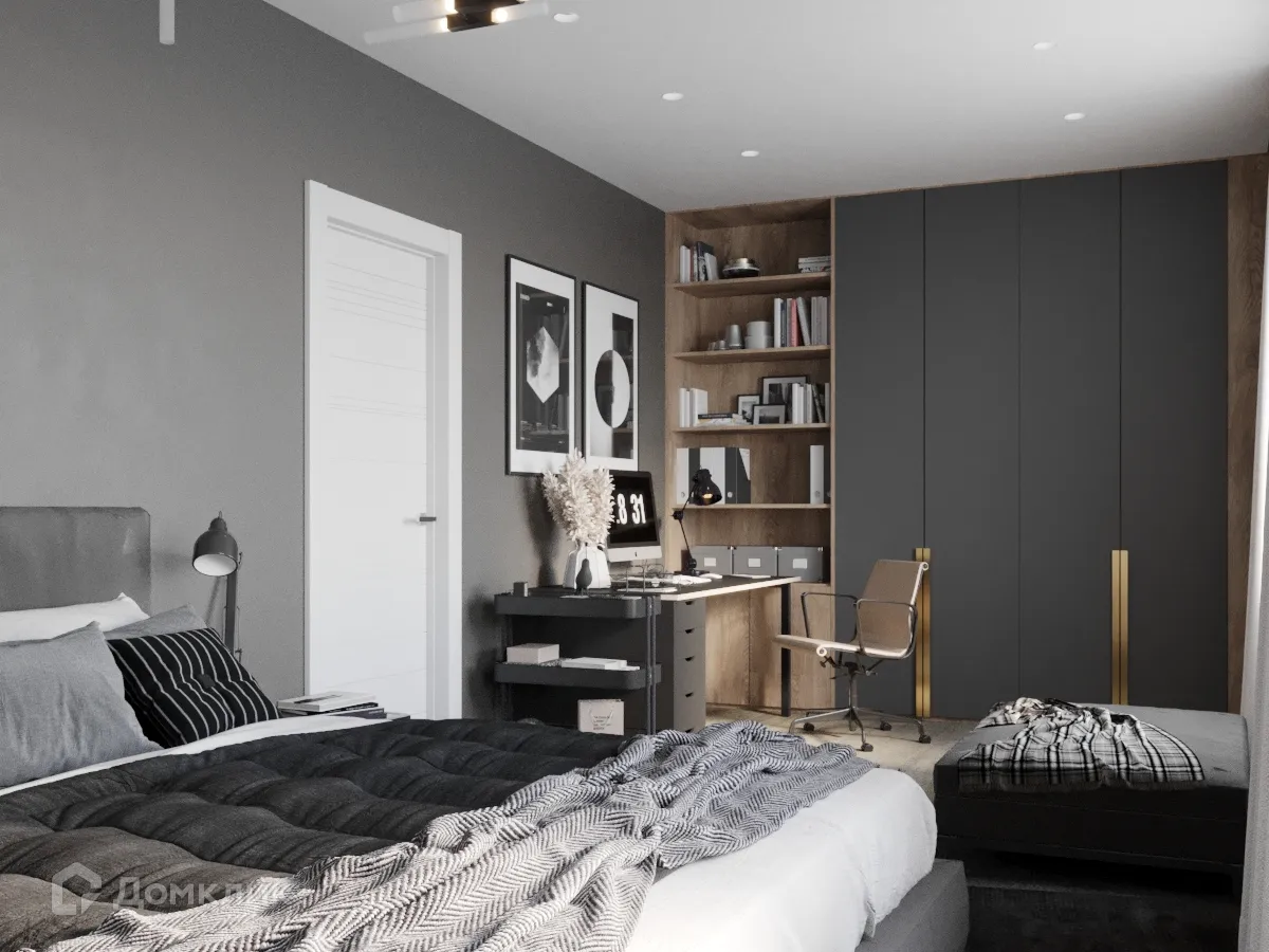 Планировка 2-комнатной квартиры 58.1 м² в ЖК Очаг, г. Иркутск — фото 6