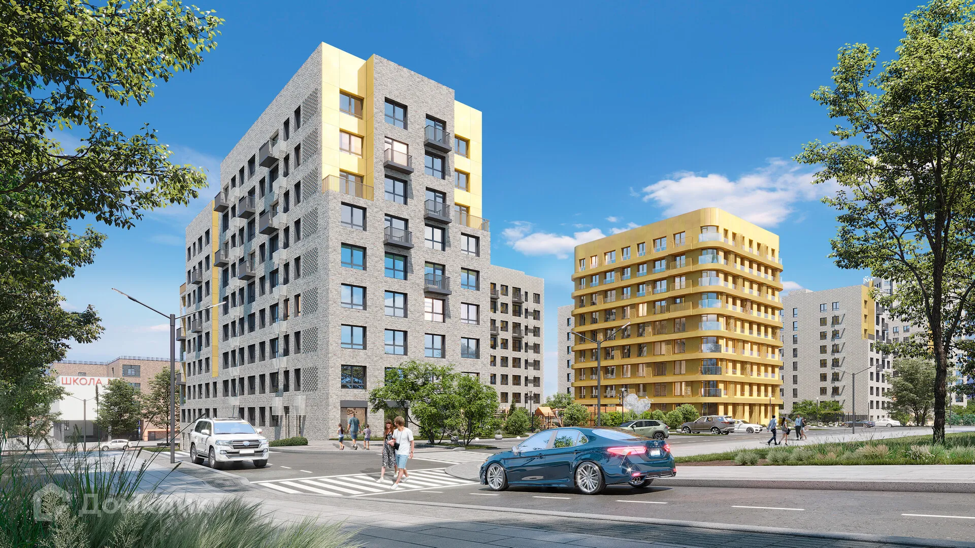 Планировка 2-комнатной квартиры 65.15 м² в ЖК "СОЮЗ PRIORITY"(Союз Приорити), г. Иркутск — фото 2