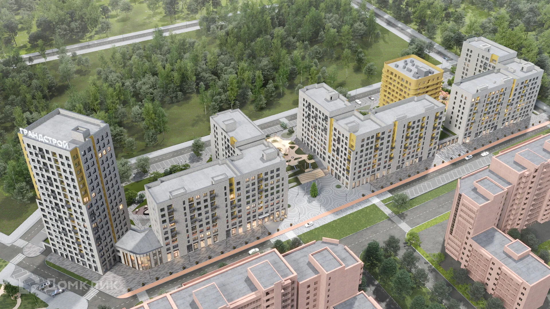 Планировка 2-комнатной квартиры 64.72 м² в ЖК "СОЮЗ PRIORITY"(Союз Приорити), г. Иркутск — фото 2