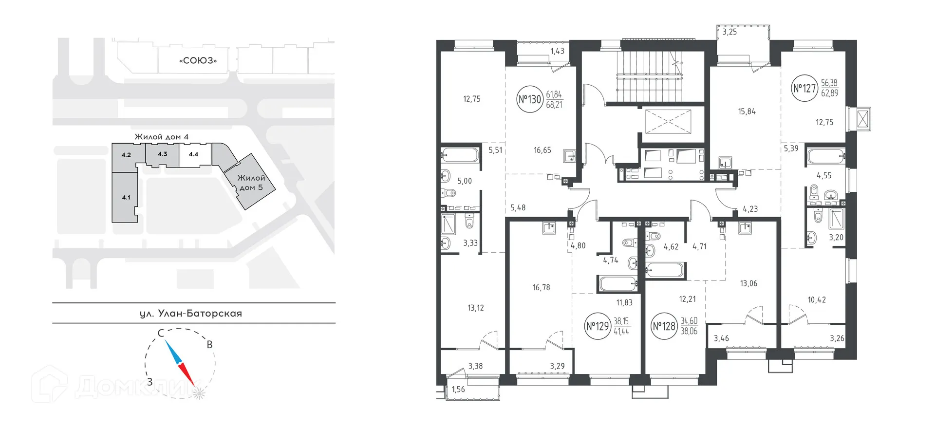 Фото квартиры в ЖК "СОЮЗ PRIORITY"(Союз Приорити)
