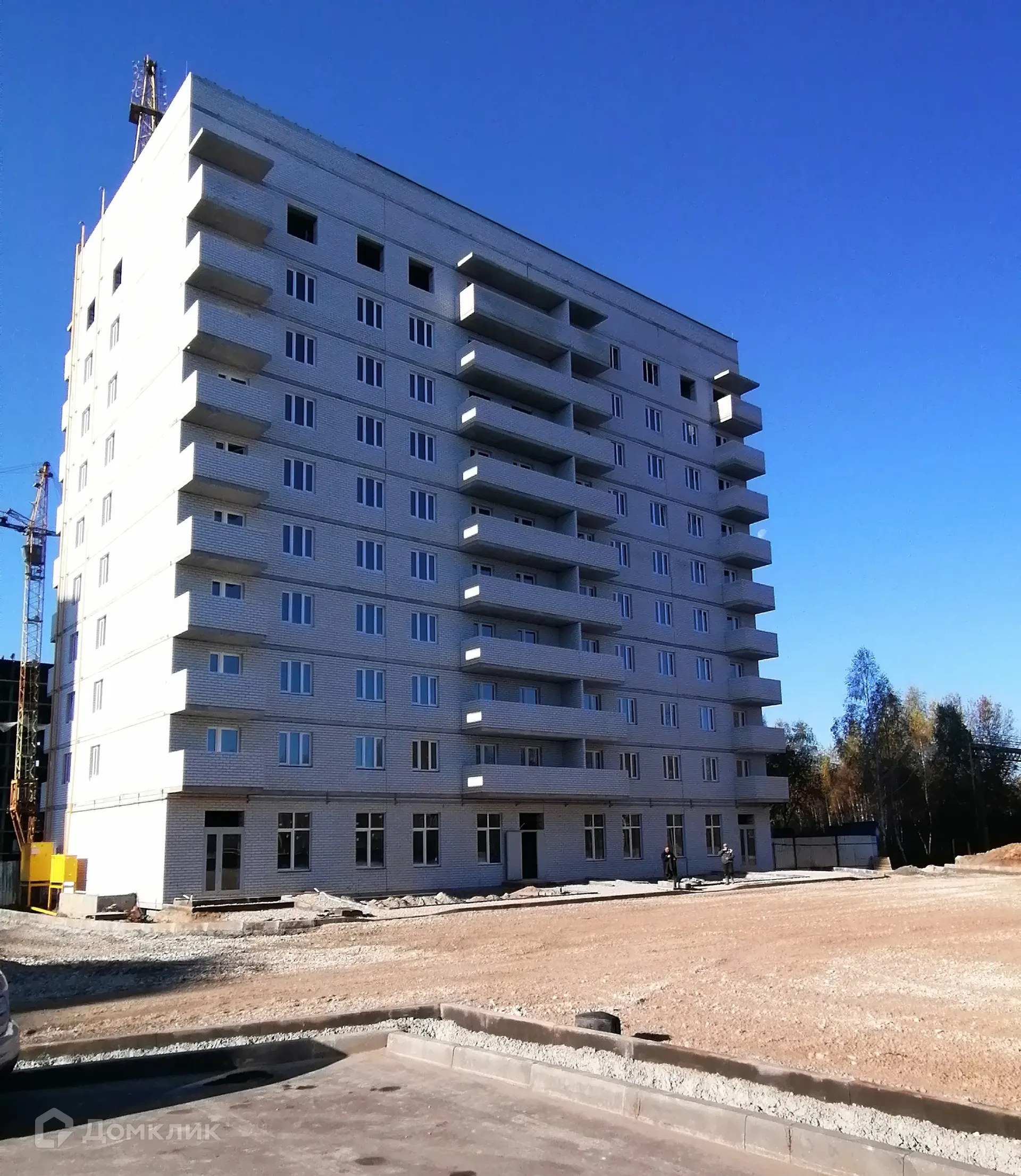 Планировка 3-комнатной квартиры 81.3 м² в ЖК "Дубрава Парк", г. Калуга — фото 1