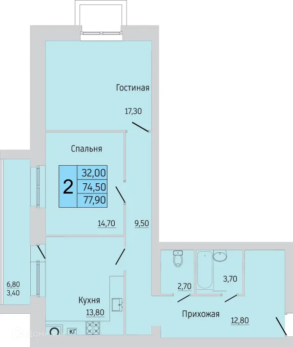 Квартира в ЖК Тимирязевский