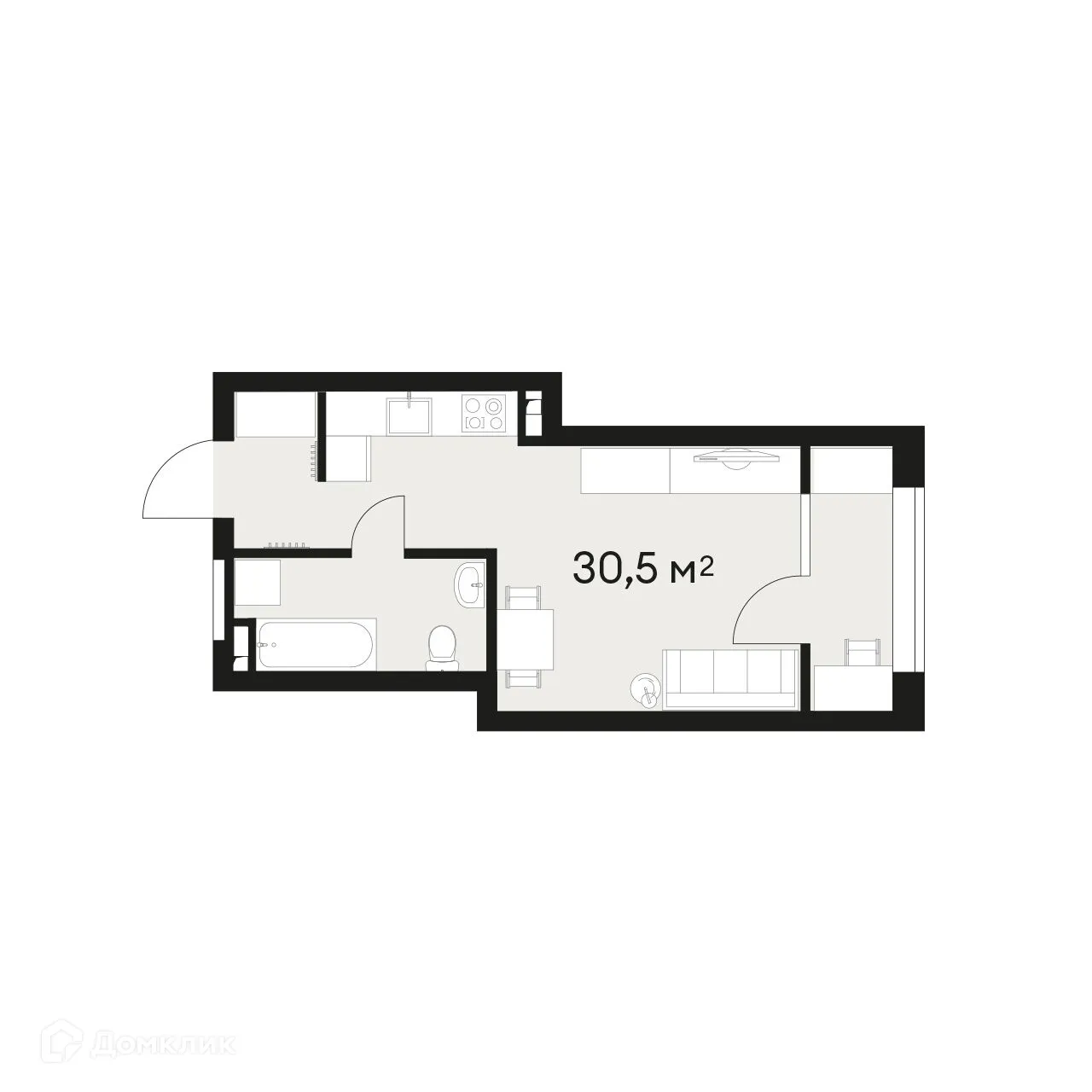 Фото квартиры в ЖК Южный