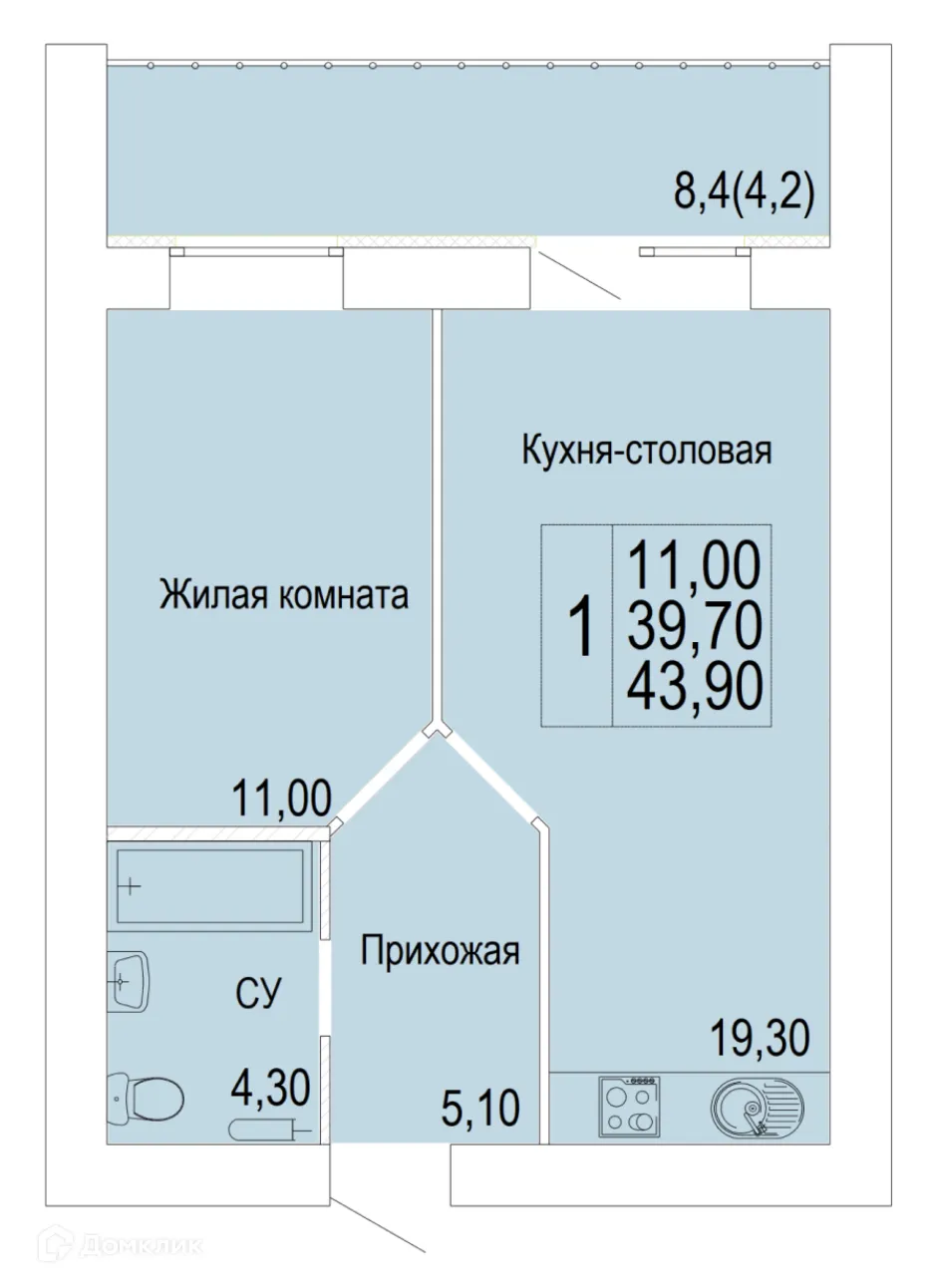 Фото квартиры в ЖК по ул Красной Звезды