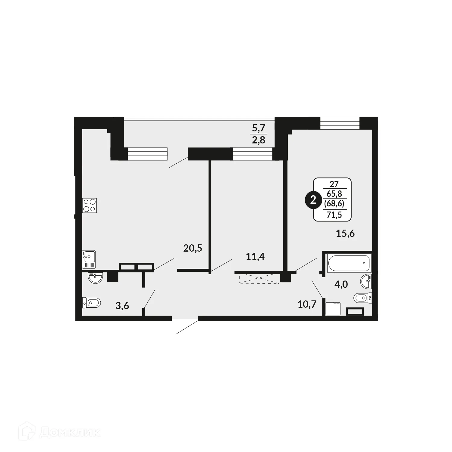 Фото квартиры в ЖК PRIME