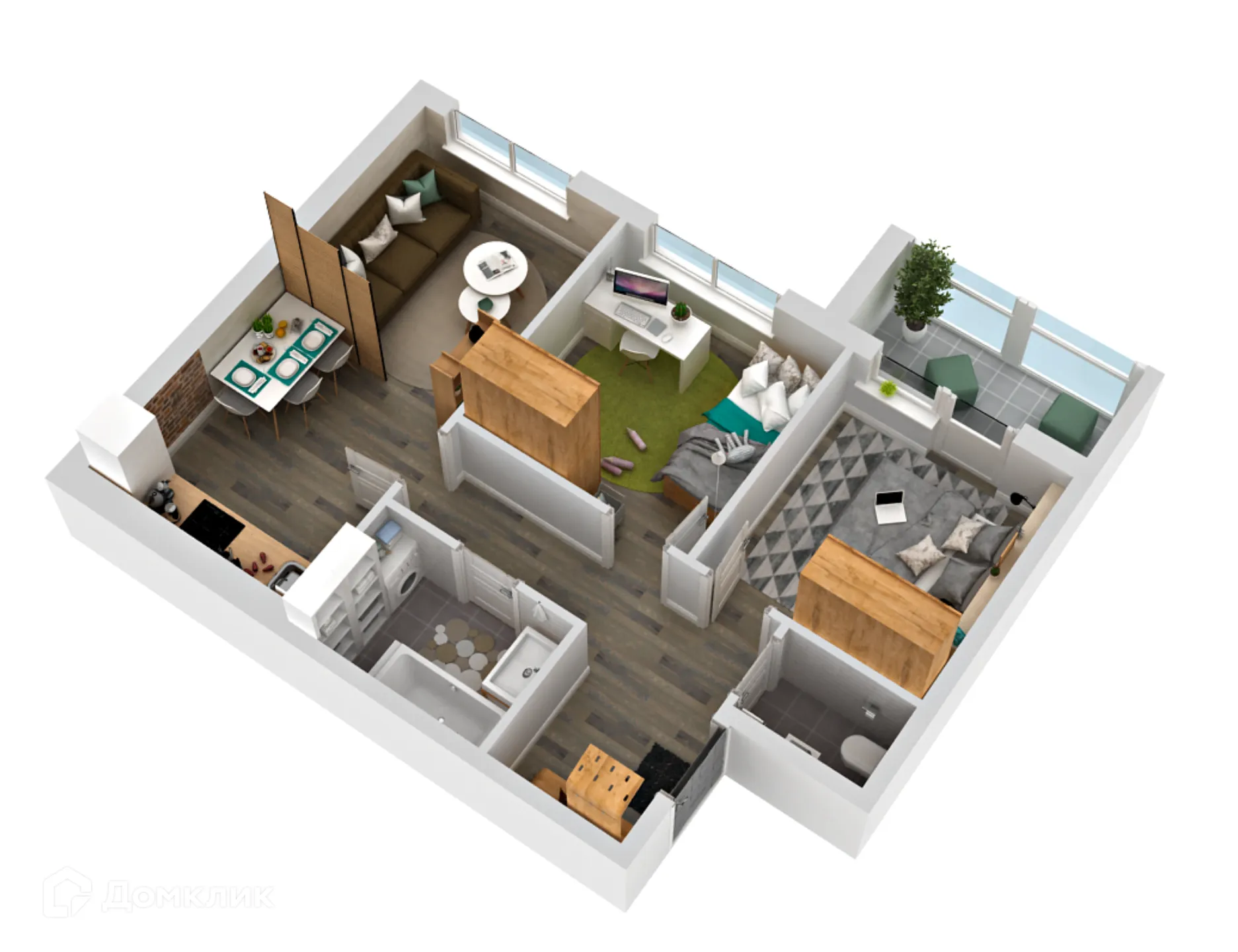 Фото квартиры в ЖК "LIFE (Лайф)"