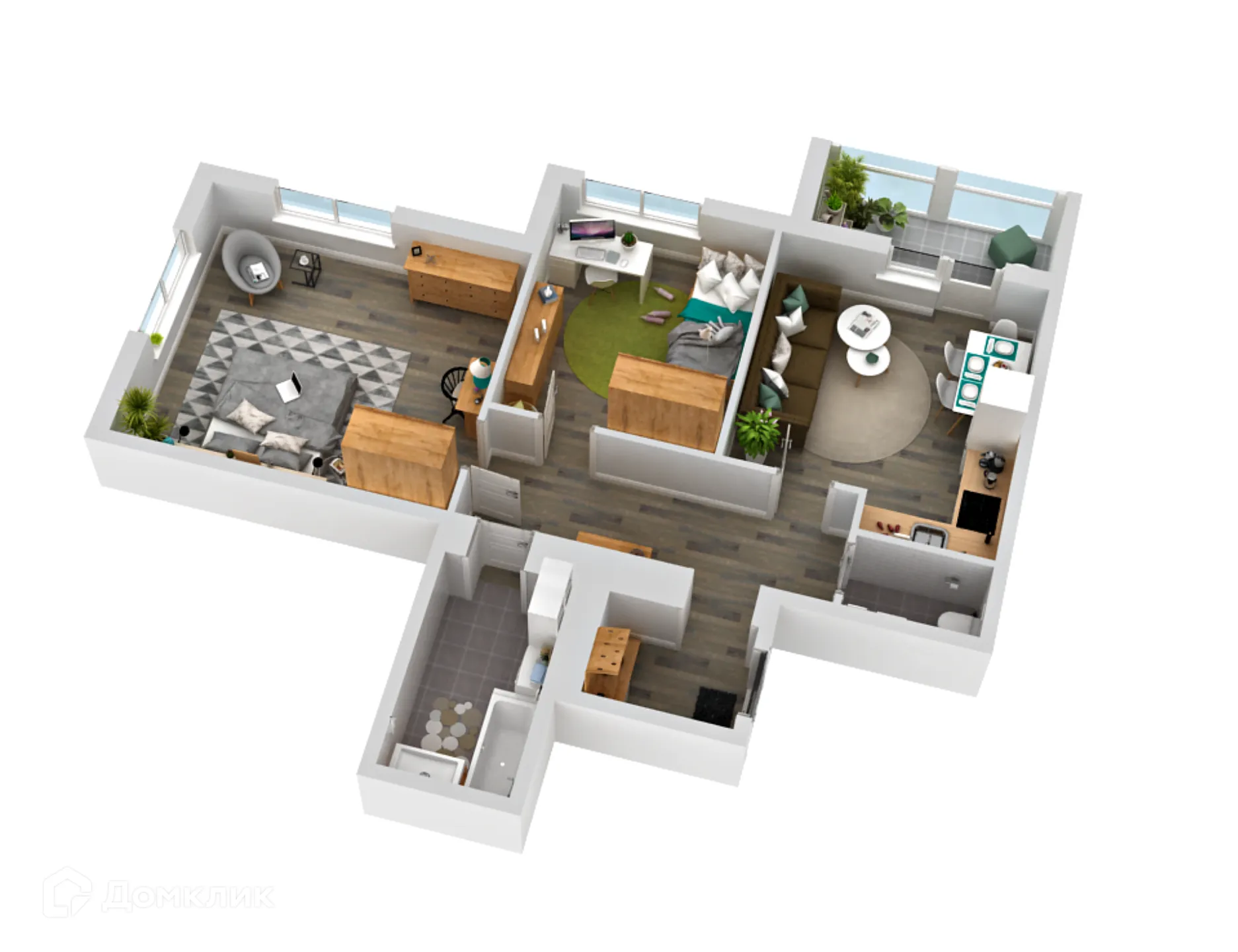 Фото квартиры в ЖК "LIFE (Лайф)"