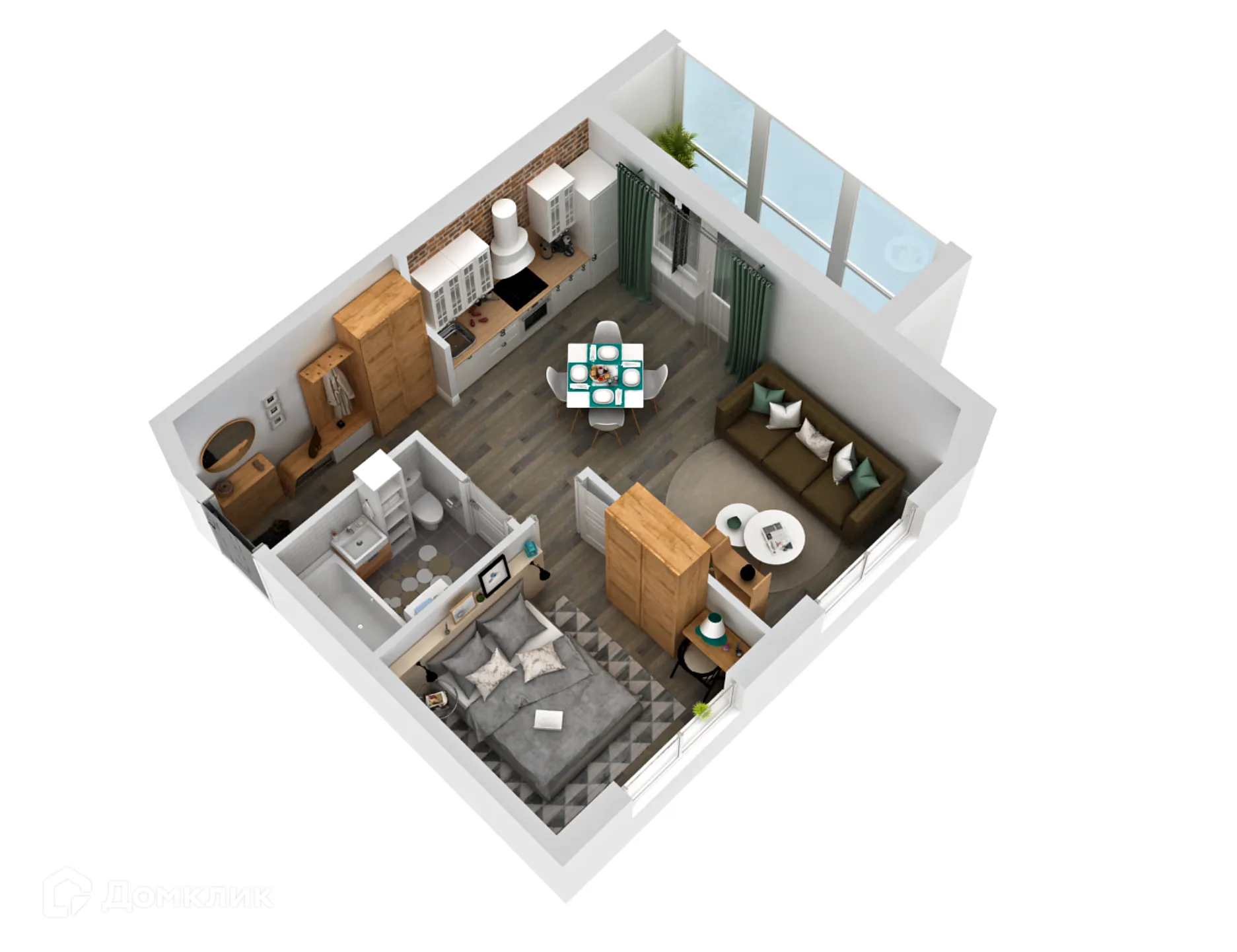 Фото квартиры в ЖК "LIFE (Лайф)"