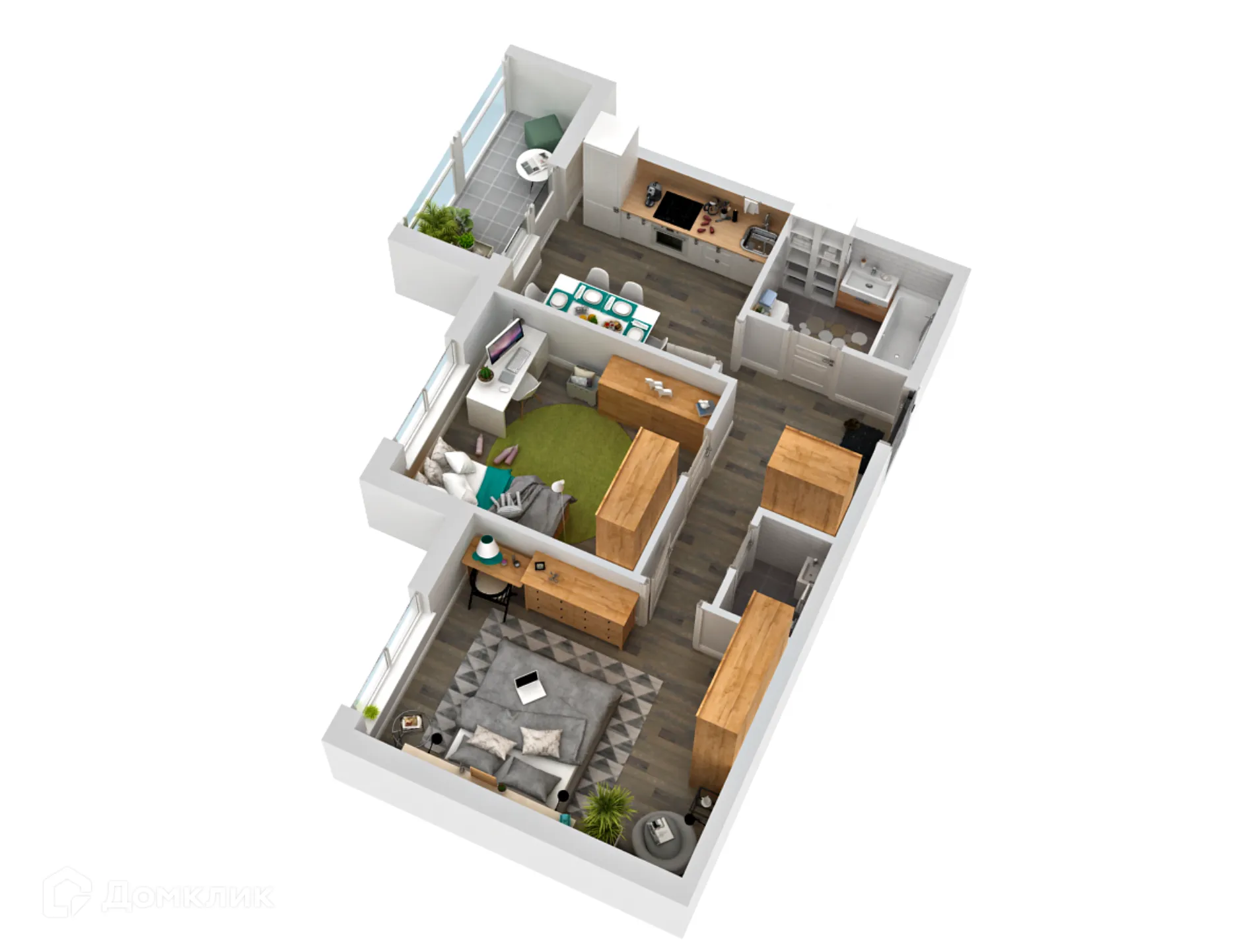 Фото квартиры в ЖК "LIFE (Лайф)"