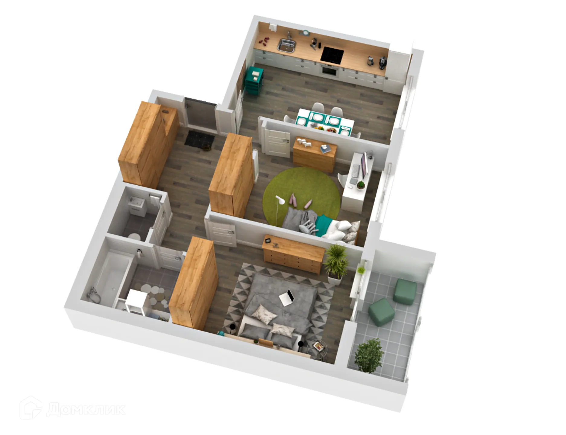 Фото квартиры в ЖК "LIFE (Лайф)"