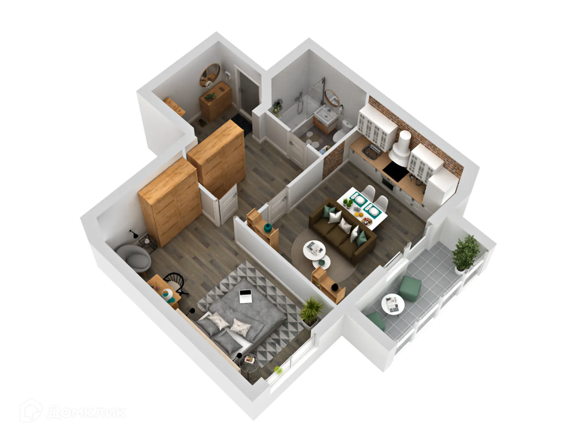 Фото квартиры в ЖК "LIFE (Лайф)"