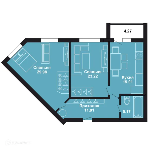 Квартира в ЖК Новый город