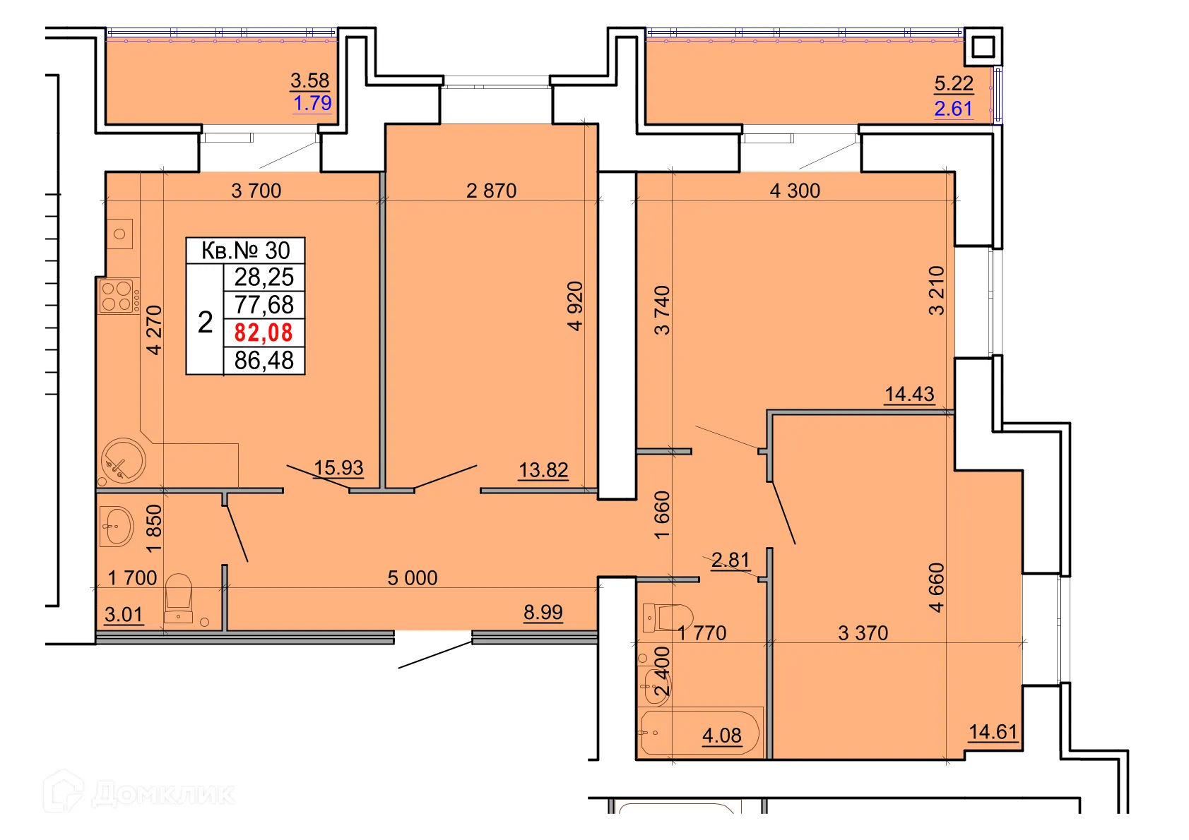 Фото квартиры в ЖК ПРАЙМ