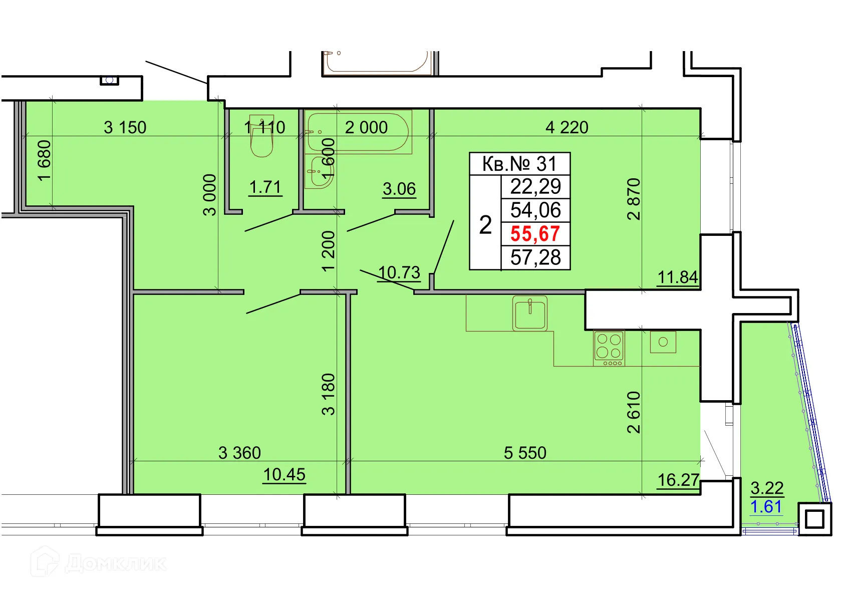 Фото квартиры в ЖК ПРАЙМ