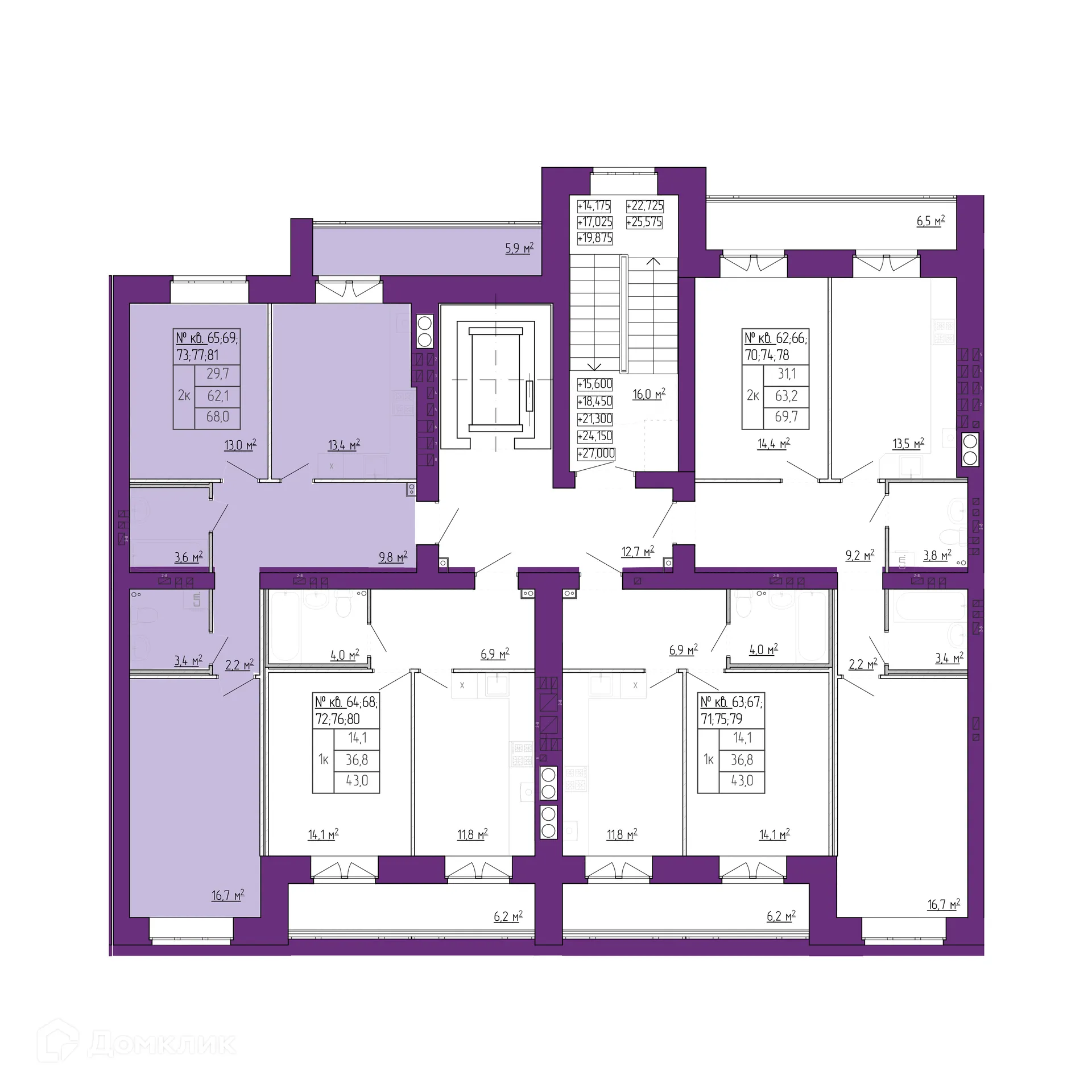 Фото квартиры в ЖК Движение