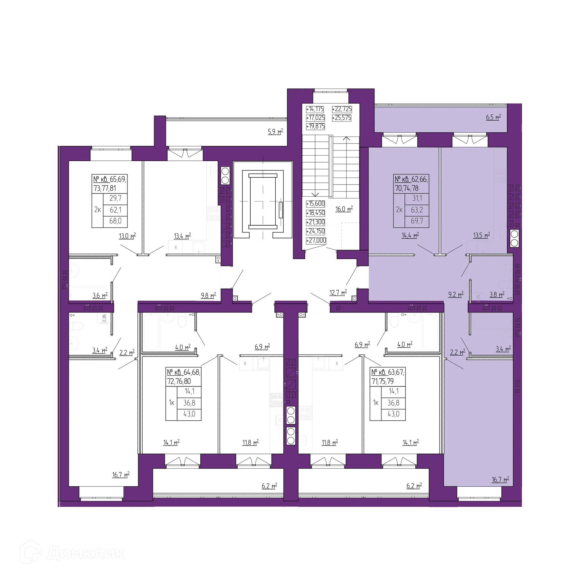 Фото квартиры в ЖК Движение