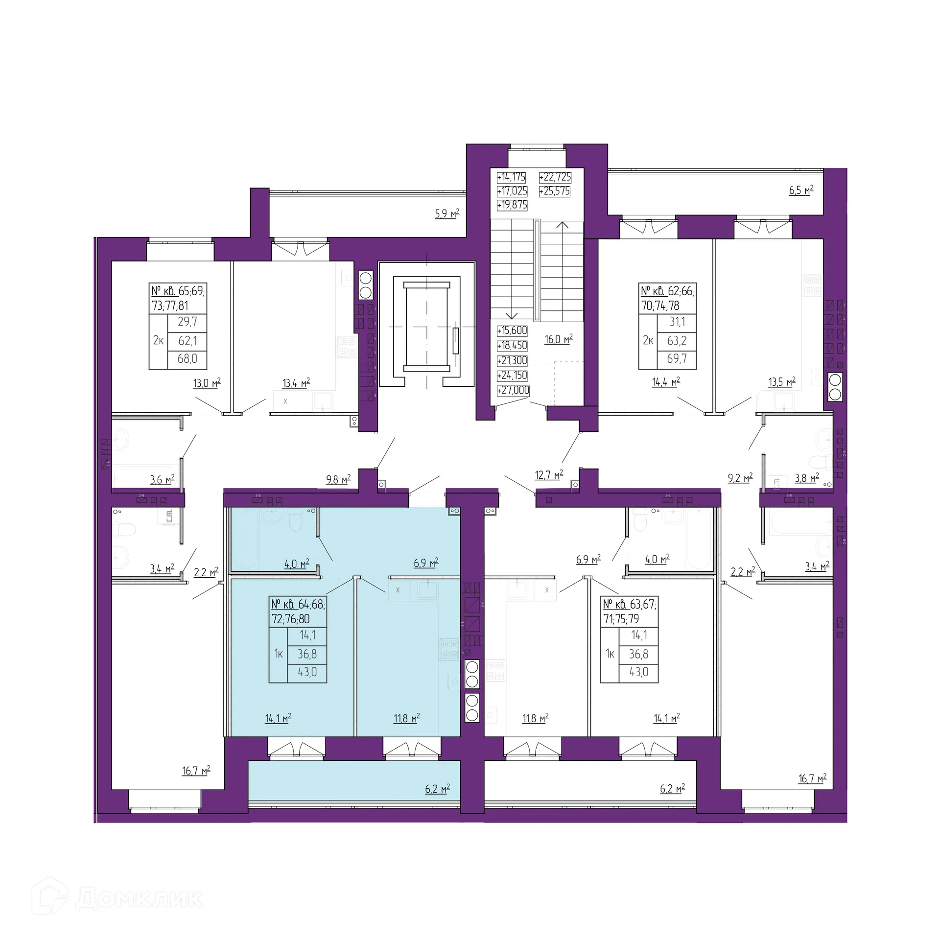 Фото квартиры в ЖК Движение