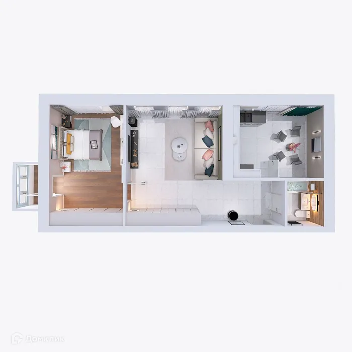 Фото квартиры в ЖК Купеческий дом