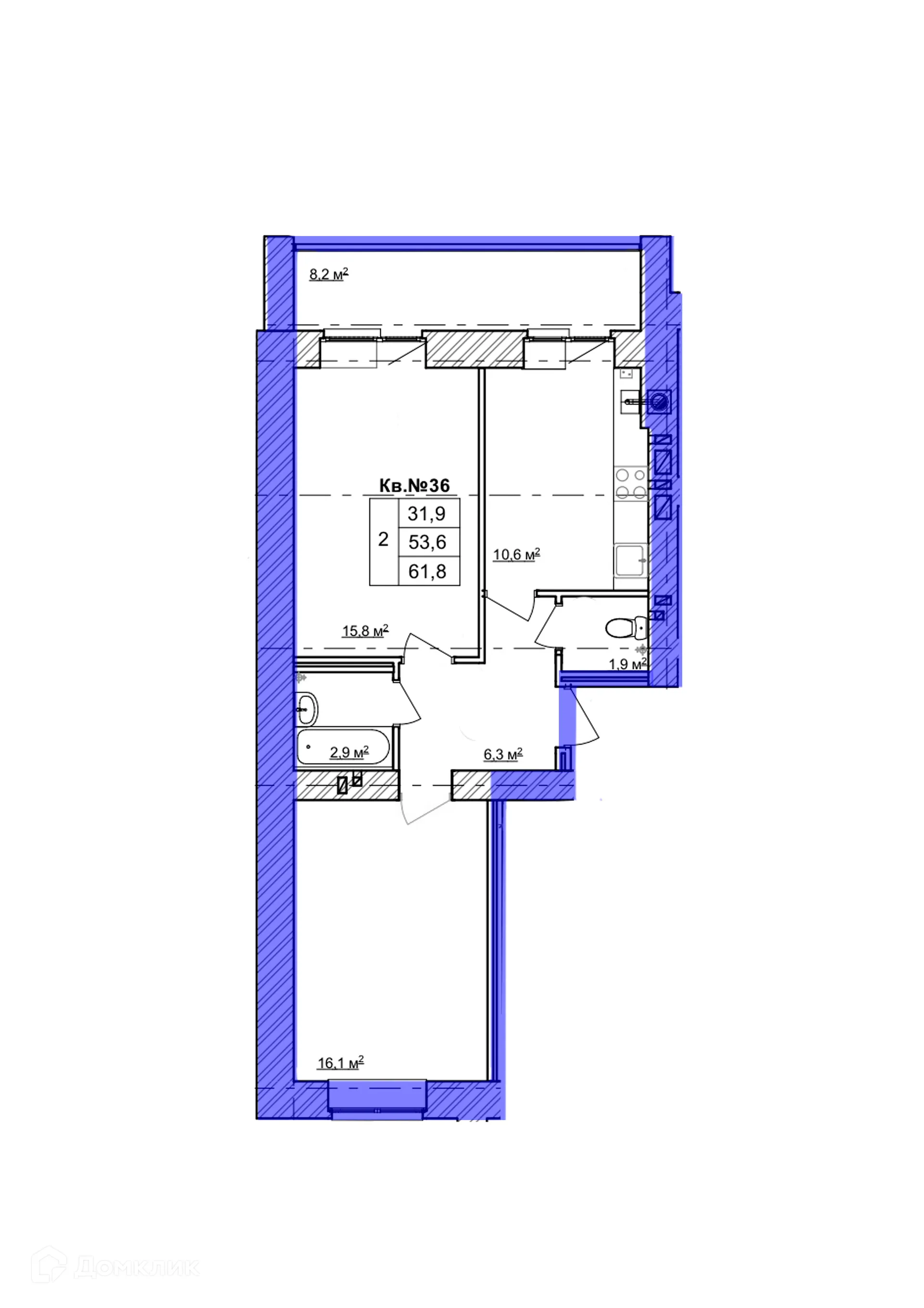 Фото квартиры в ЖК "Чемпион"