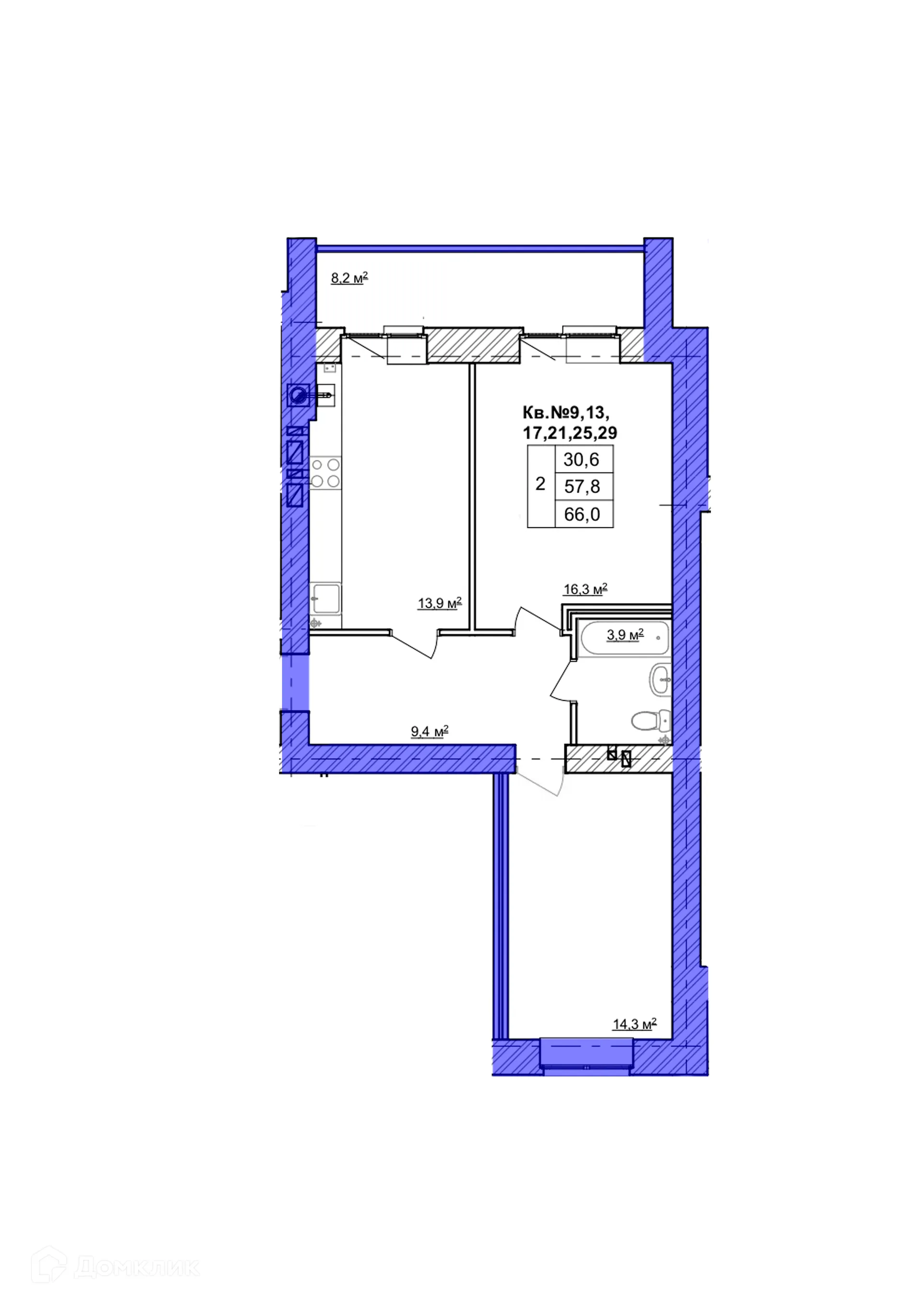 Фото квартиры в ЖК "Чемпион"