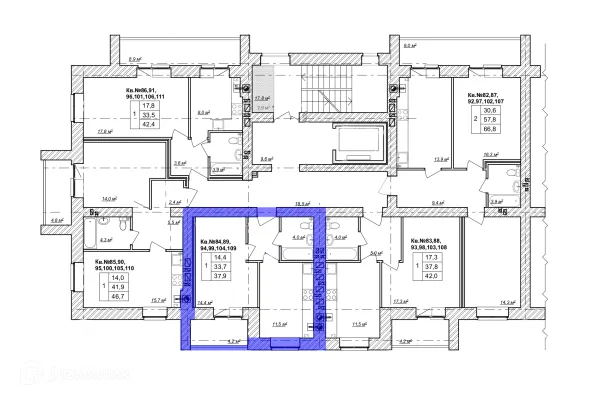 1 комн. квартиры в Костроме новостройки