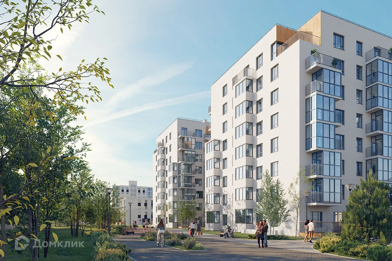 Планировка 3-комнатной квартиры 108.7 м² в ЖК Солнце парк, г. Курган — фото 2