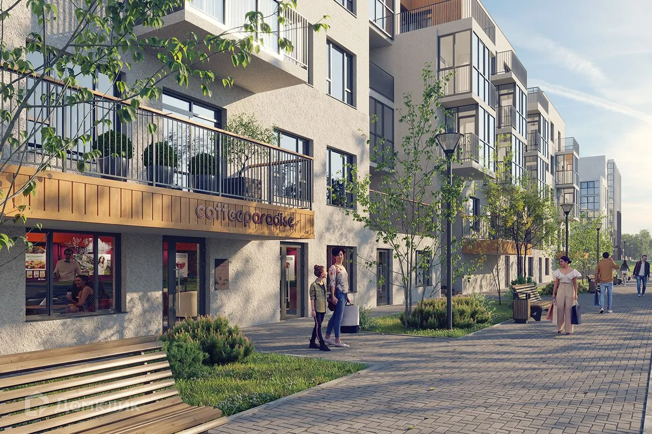 Планировка 3-комнатной квартиры 108.7 м² в ЖК Солнце парк, г. Курган — фото 4