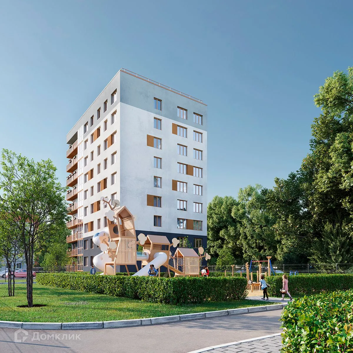 Планировка 2-комнатной квартиры 63.53 м² в ЖК Близкий Vitamin -квартал (Близкий Витамин-квартал), г. Курган — фото 5