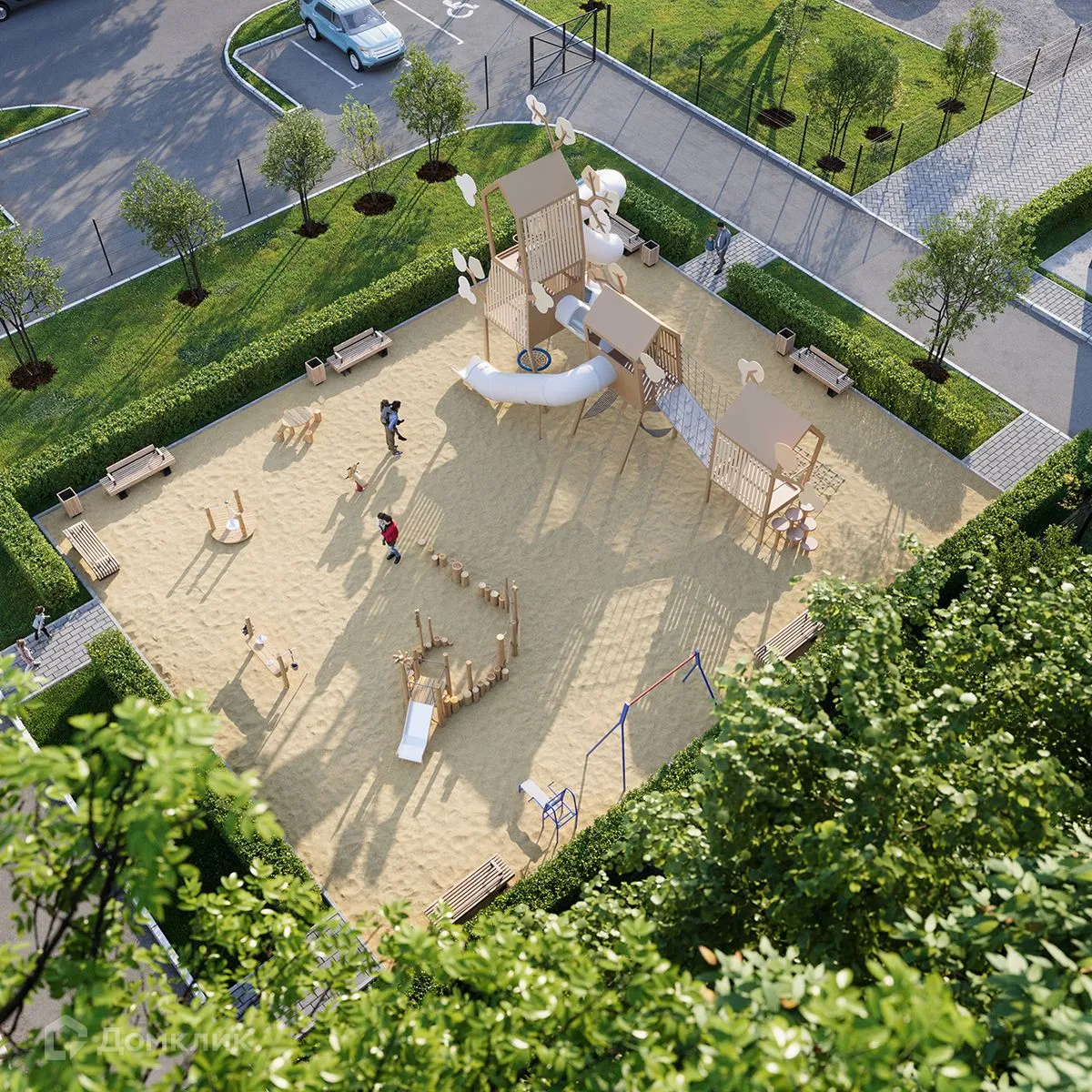 Планировка 2-комнатной квартиры 63.53 м² в ЖК Близкий Vitamin -квартал (Близкий Витамин-квартал), г. Курган — фото 6