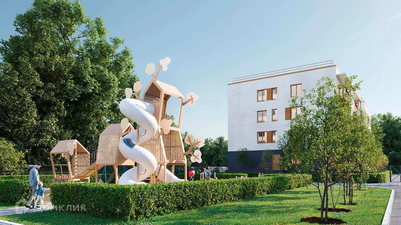 Планировка 2-комнатной квартиры 63.53 м² в ЖК Близкий Vitamin -квартал (Близкий Витамин-квартал), г. Курган — фото 7