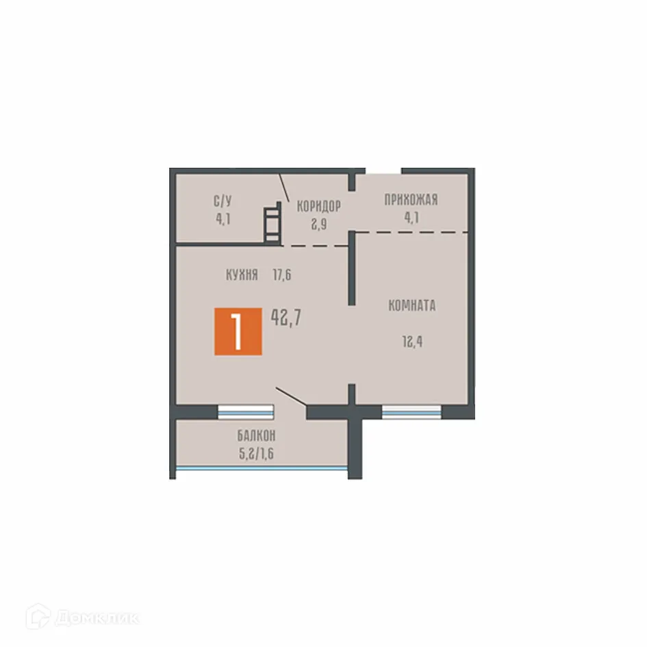 Фото квартиры в ЖК Квартал КЗКТ