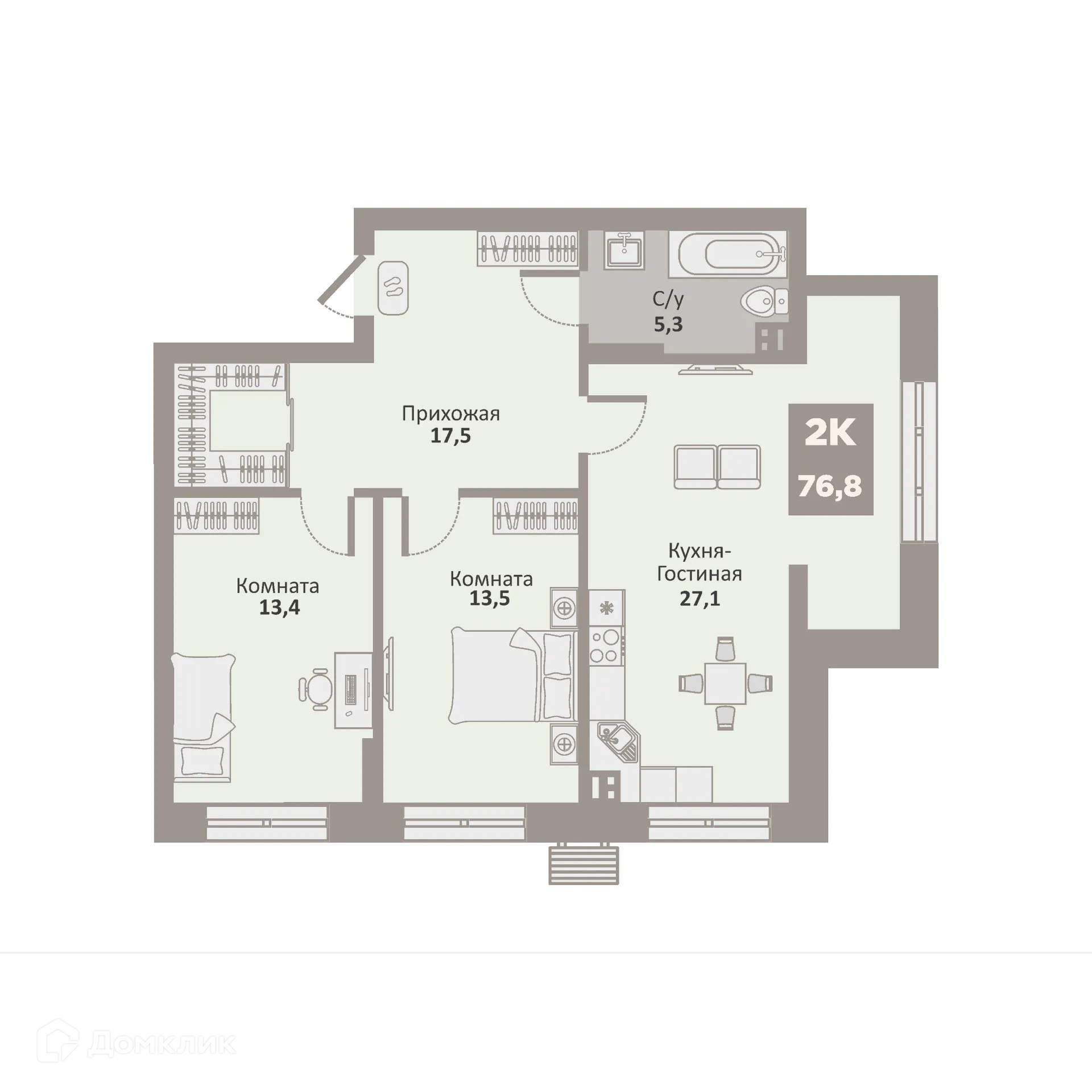 Фото квартиры в ЖК 12