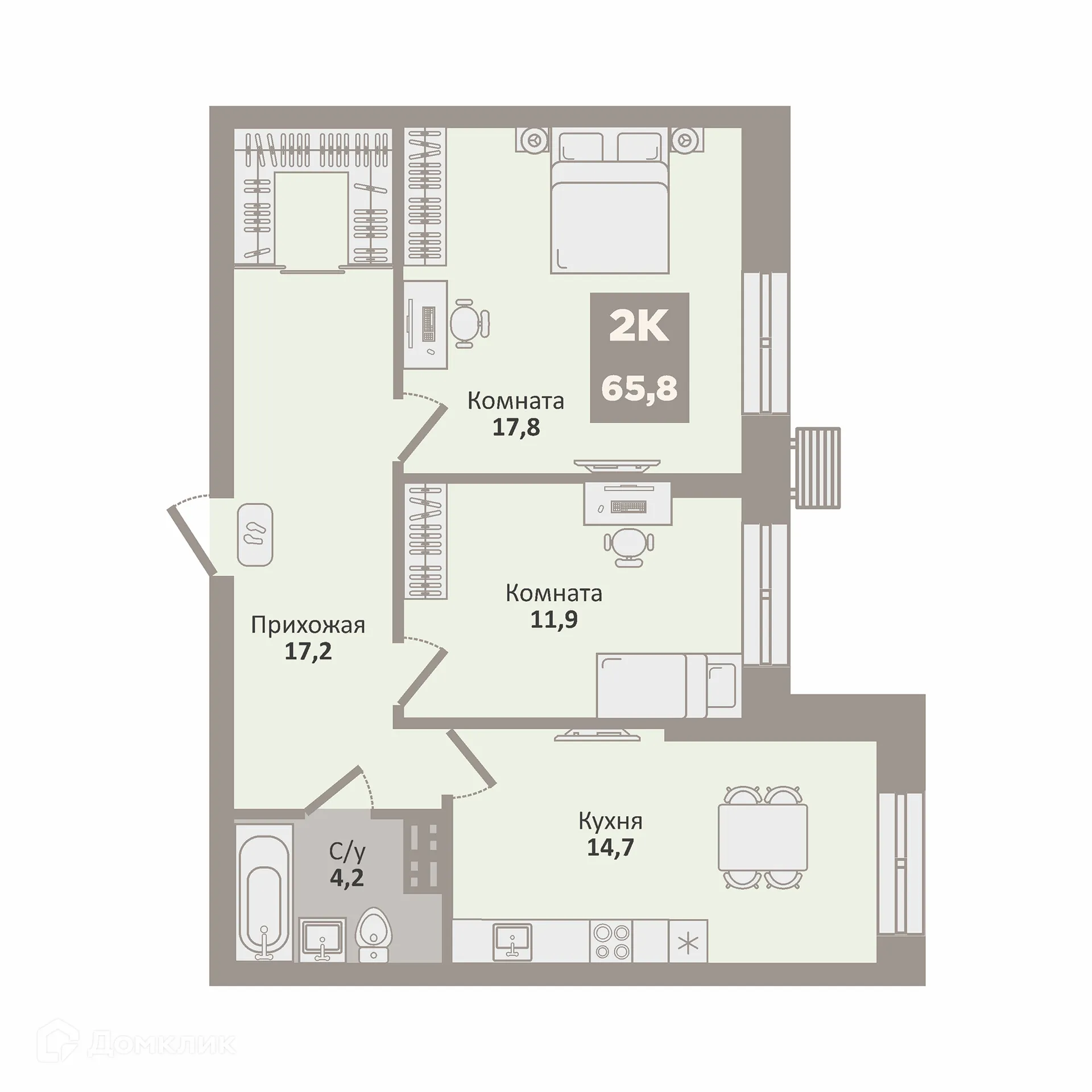 Фото квартиры в ЖК 12