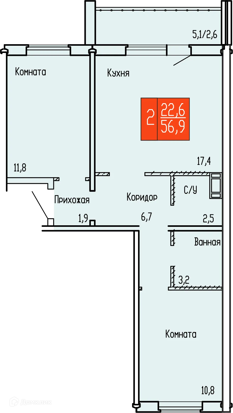 Фото квартиры в ЖК ЧЕМПИОНЫ