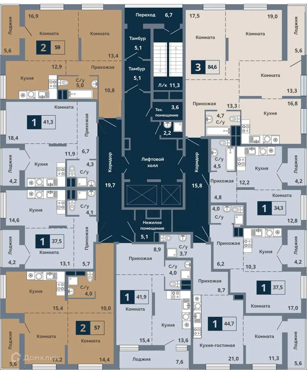 Фото квартиры в ЖК Счастье