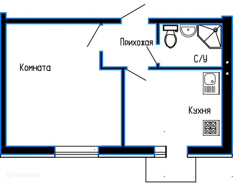 Фото квартиры в ЖК Арбинка