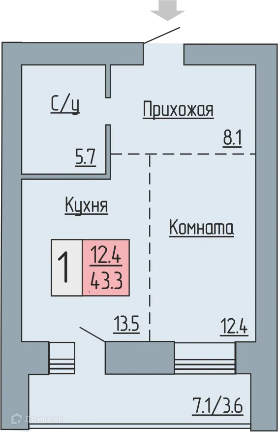 Фото квартиры в ЖК Маяк