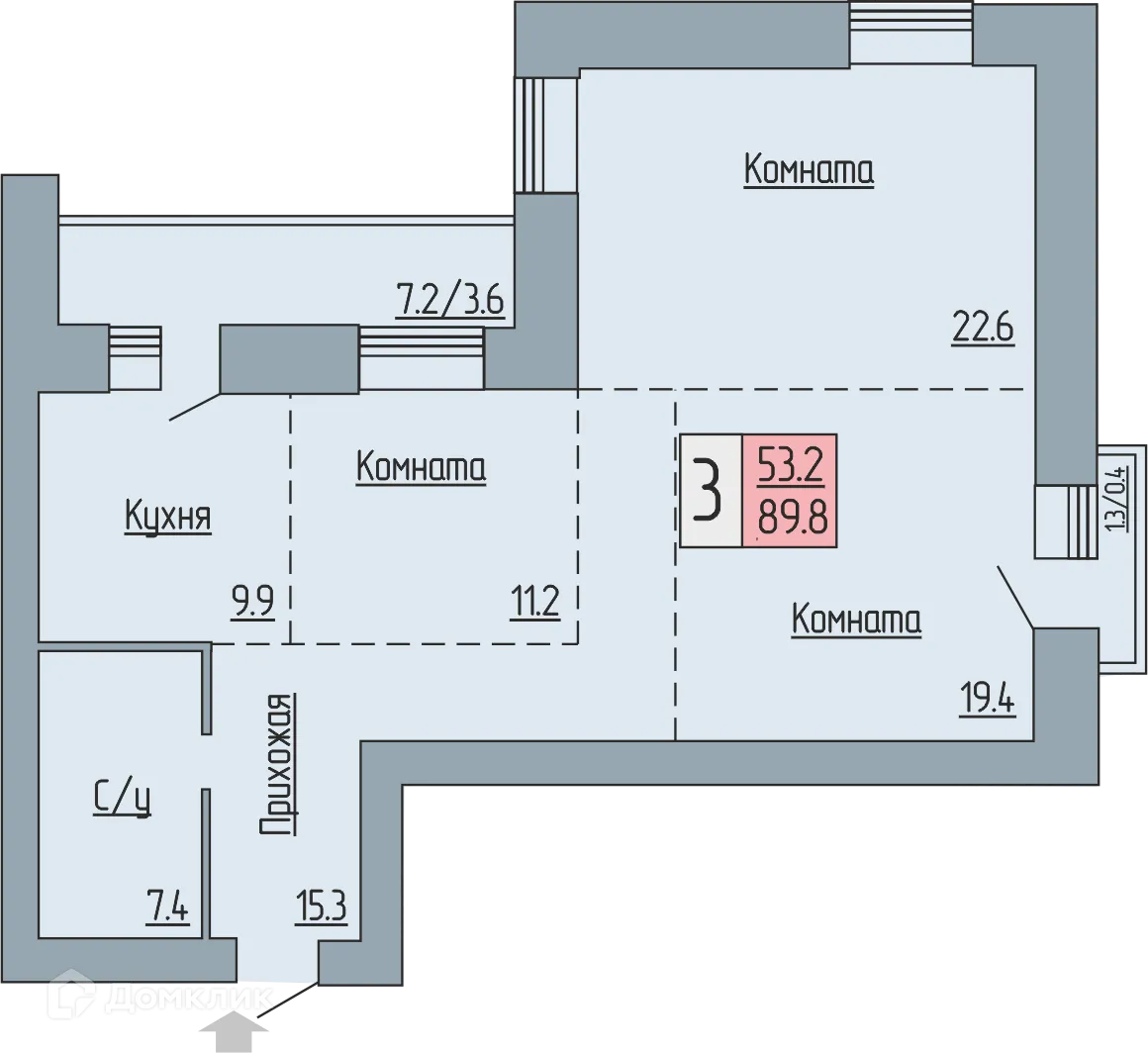 Фото квартиры в ЖК Маяк