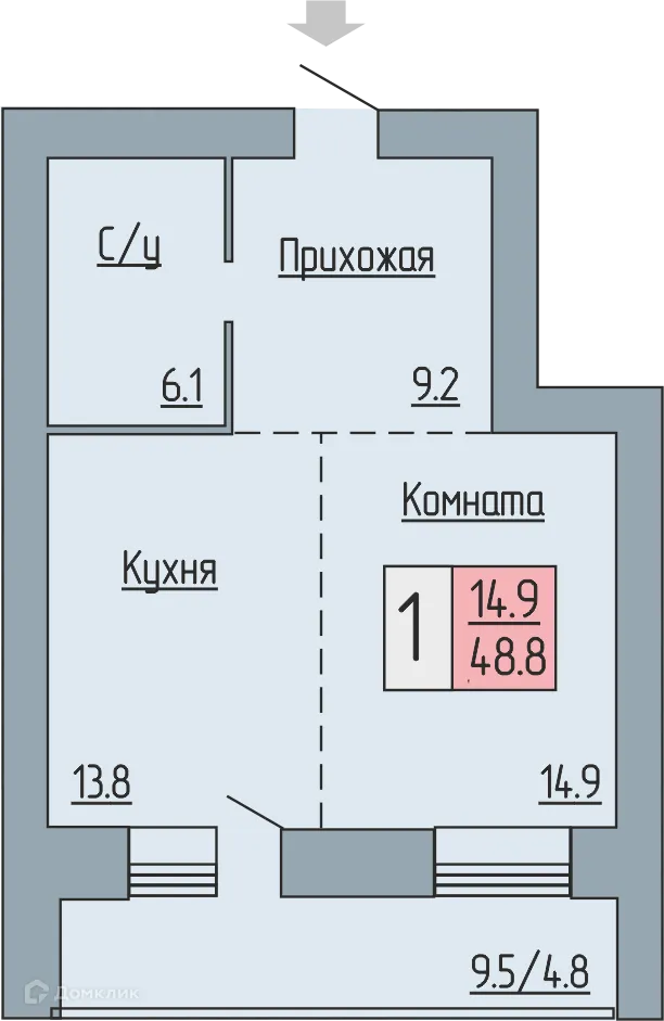 Фото квартиры в ЖК Маяк