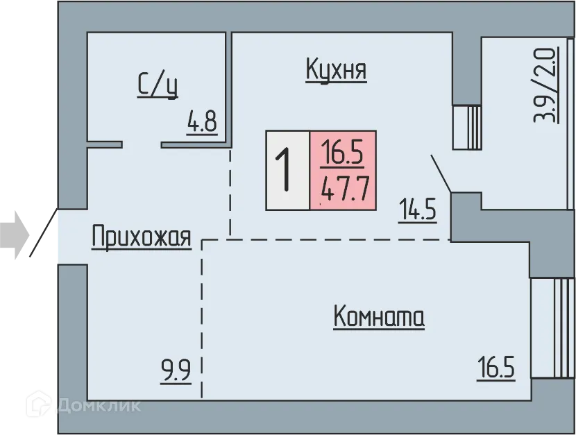 Фото квартиры в ЖК Маяк