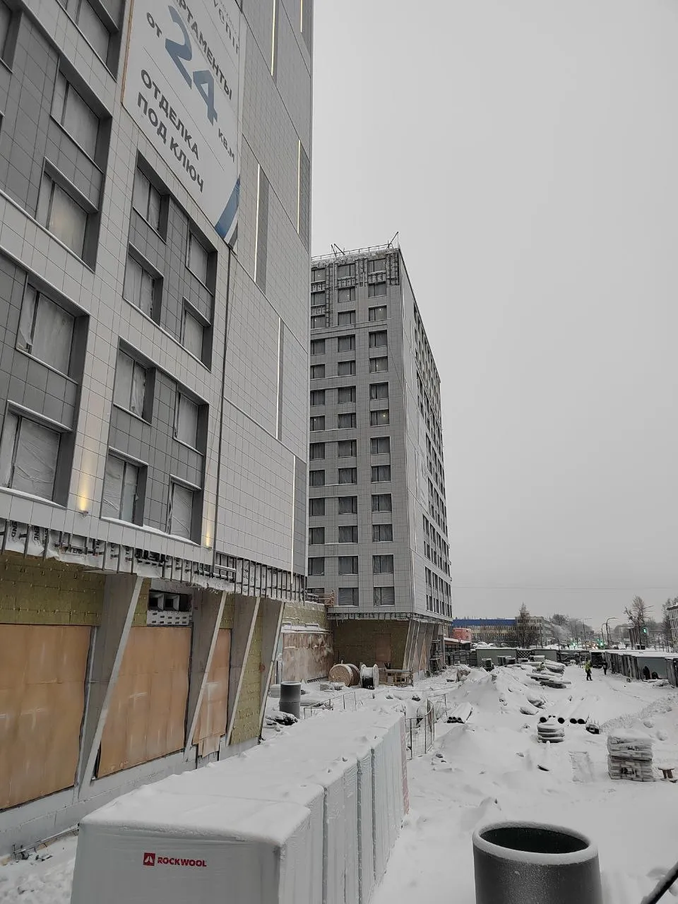 ЖК "LADOZHSKY AVENIR" ход строительства