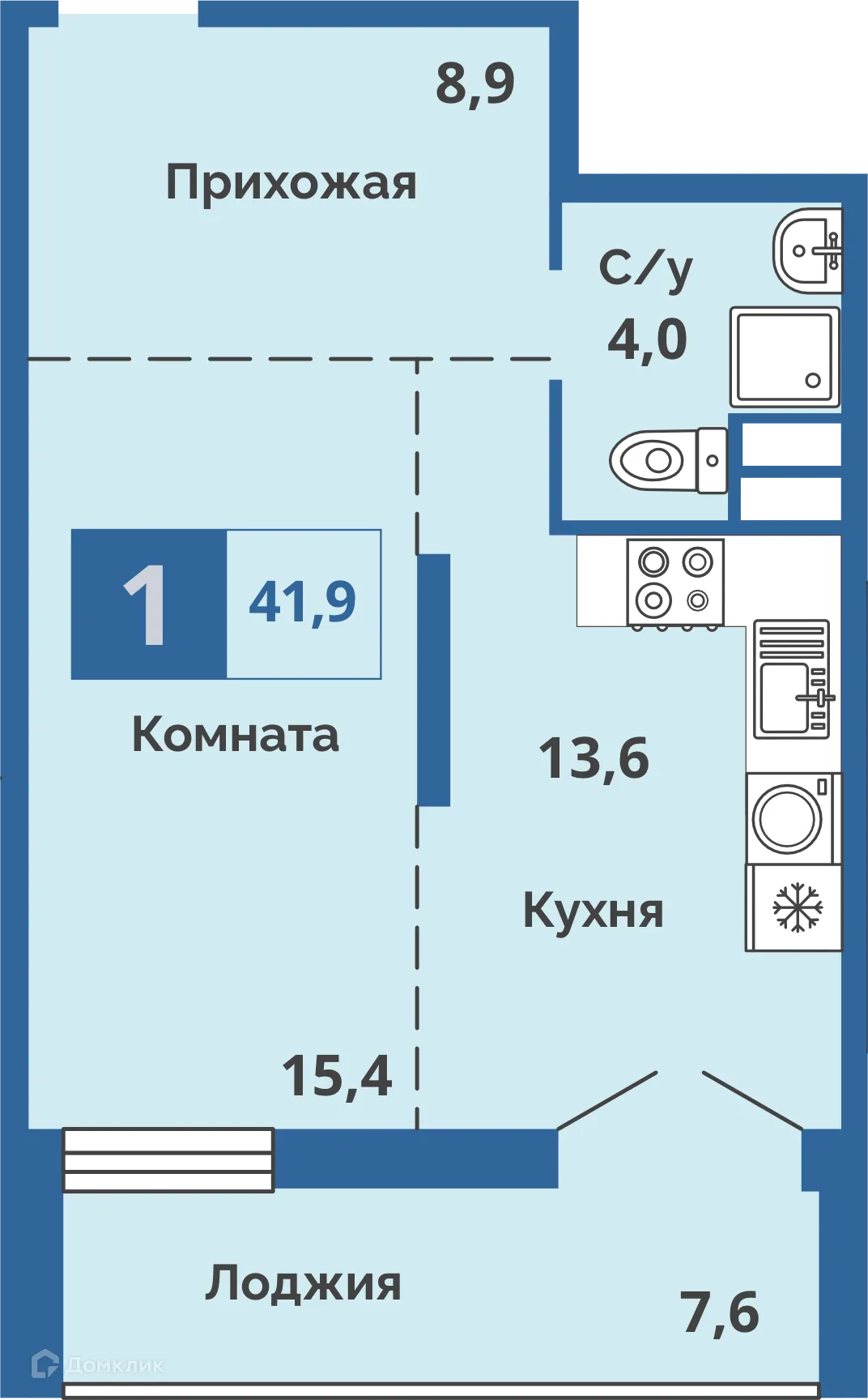 Фото квартиры в ЖК Центральный