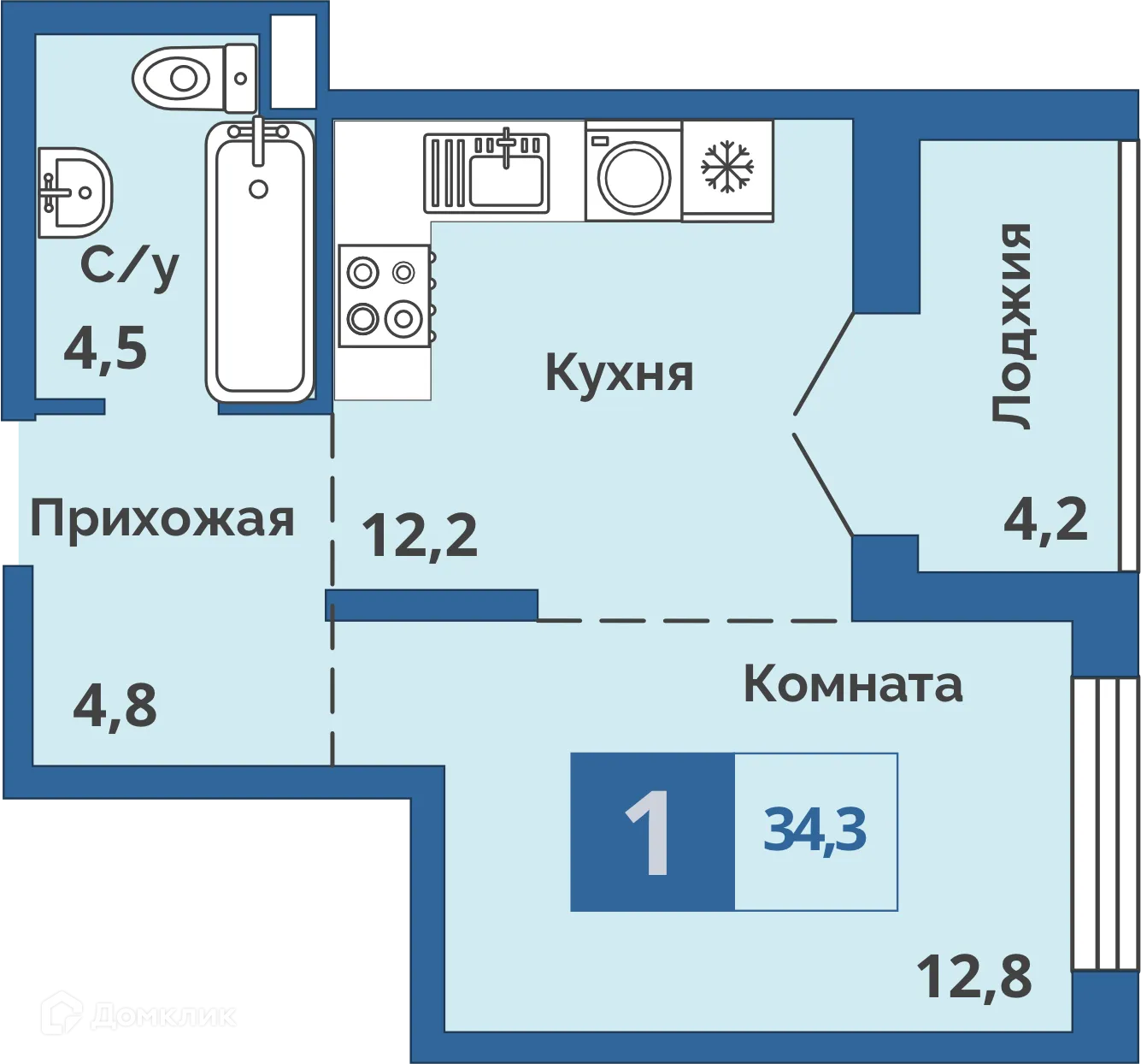 Фото квартиры в ЖК Центральный