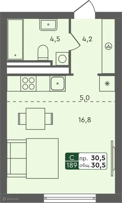 Фото квартиры в ЖК Маяк-мультиформатный жилой комплекс