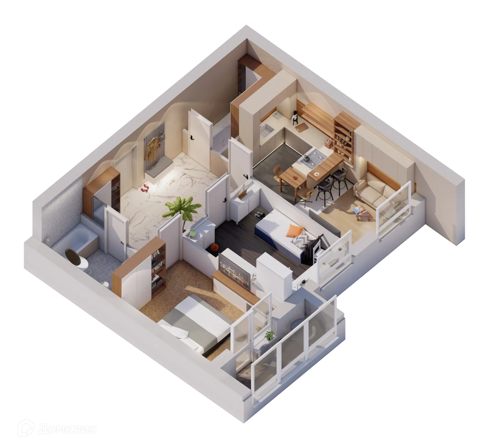 Фото квартиры в ЖК Династия 2