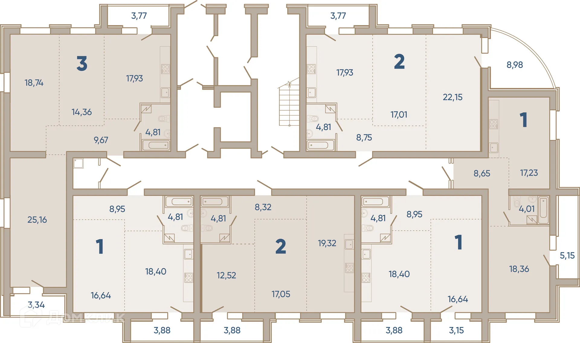 Фото квартиры в ЖК Династия 2
